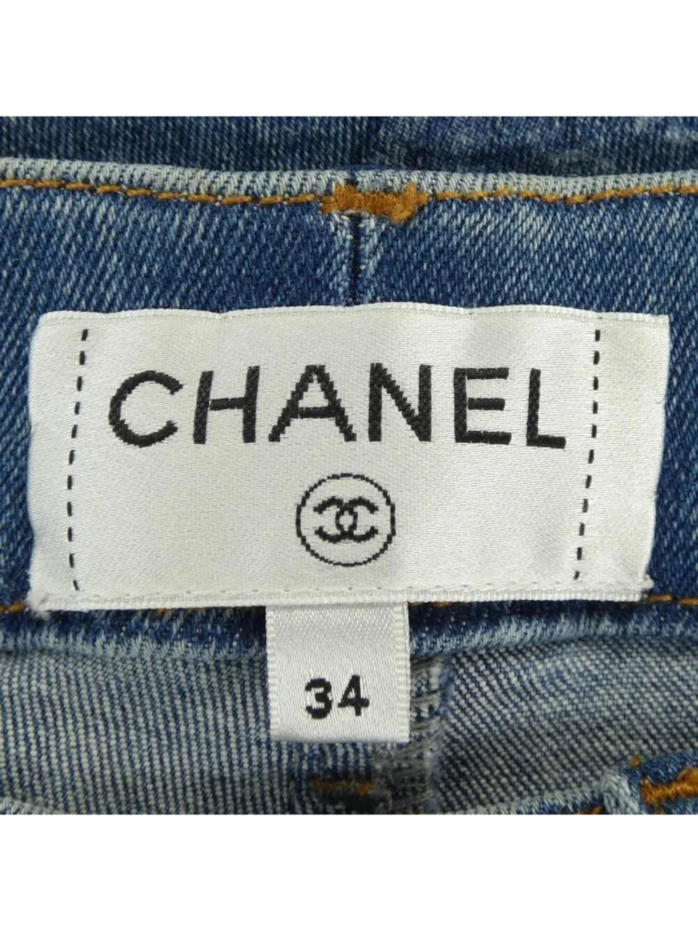 Chanel Jeans Blue